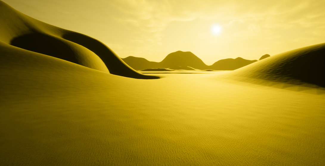 An image of desert gaming level